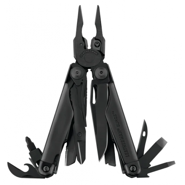Leatherman SURGE 21合1折疊多用途工具 (黑色)